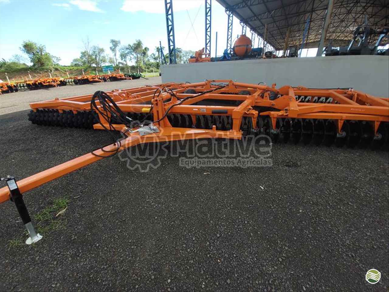 IMPLEMENTOS AGRICOLAS GRADE NIVELADORA NIVELADORA 108 DISCOS Mative Equipamentos Agrícolas  MARTINOPOLIS SÃO PAULO SP